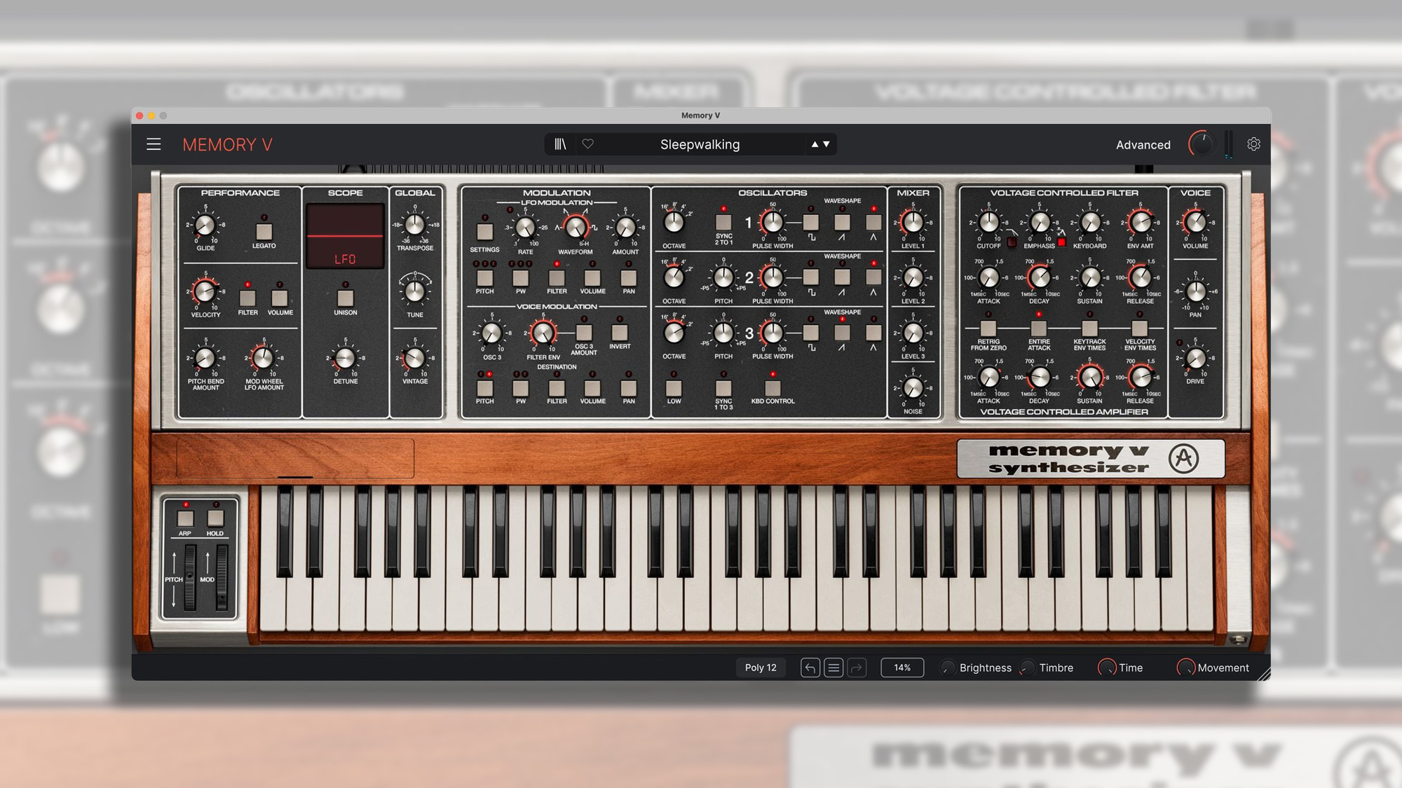 Arturia Memory V synth plugin