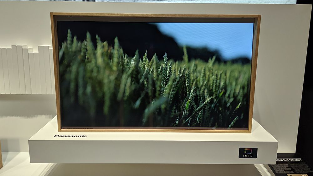 Panasonic Transparent OLED TV will launch in 2020