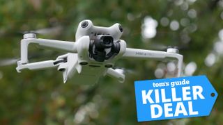 A DJI Mini 4 Pro drone