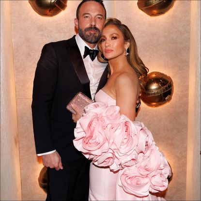 Ben Affleck and Jennifer Lopez at the Golden Globes
