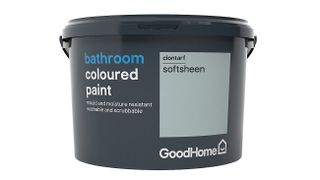 Best bathroom paint on a budget: GoodHome bathroom paint