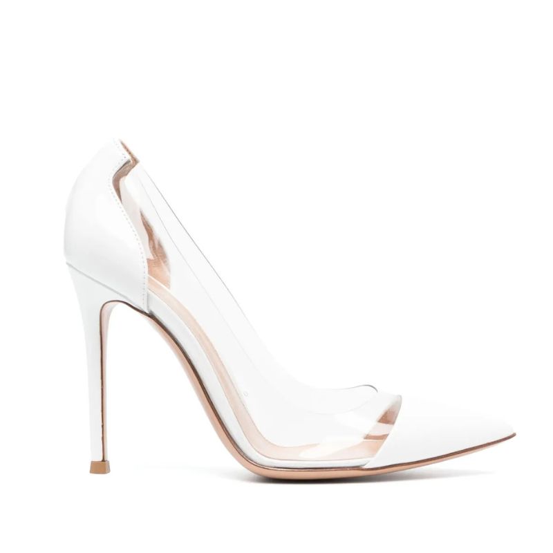 Gianvito Rossi, Plexi patent leather pumps