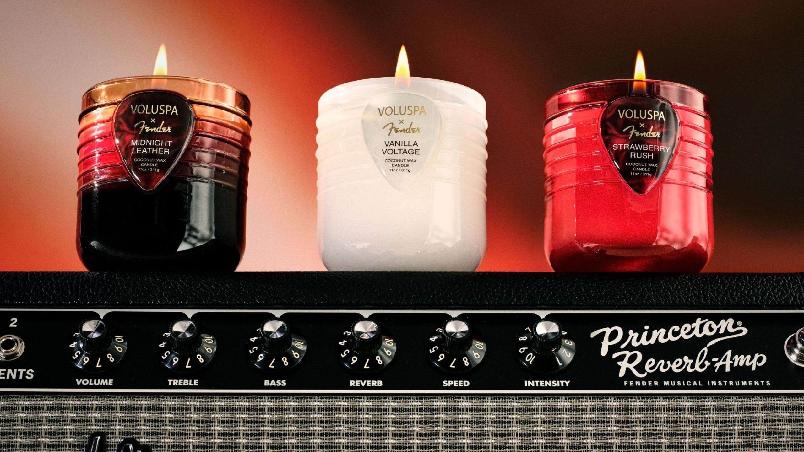 Voluspa x Fender colleciton