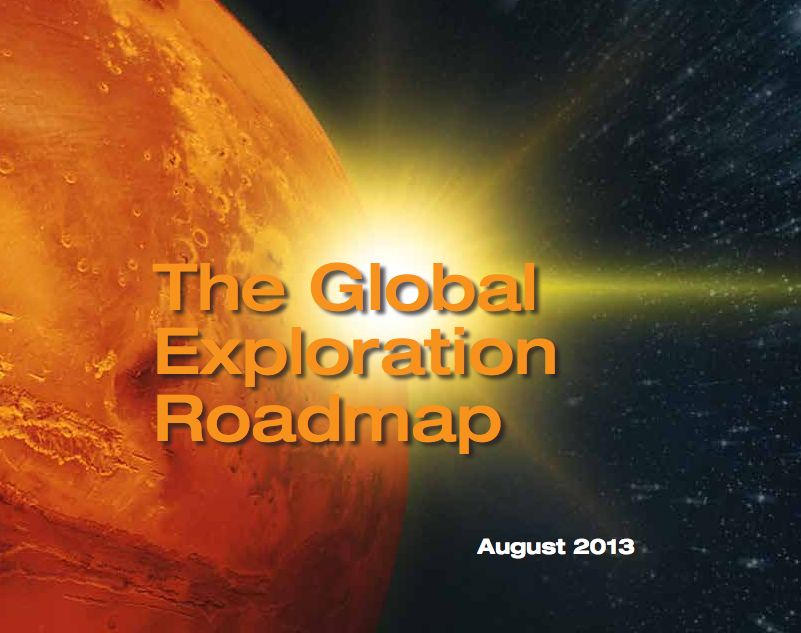 NASA and 11 other international space agencies released a plan for joint cooperation in space exploration Aug. 20, 2013, called the &quot;Global Exploration Roadmap.&quot;