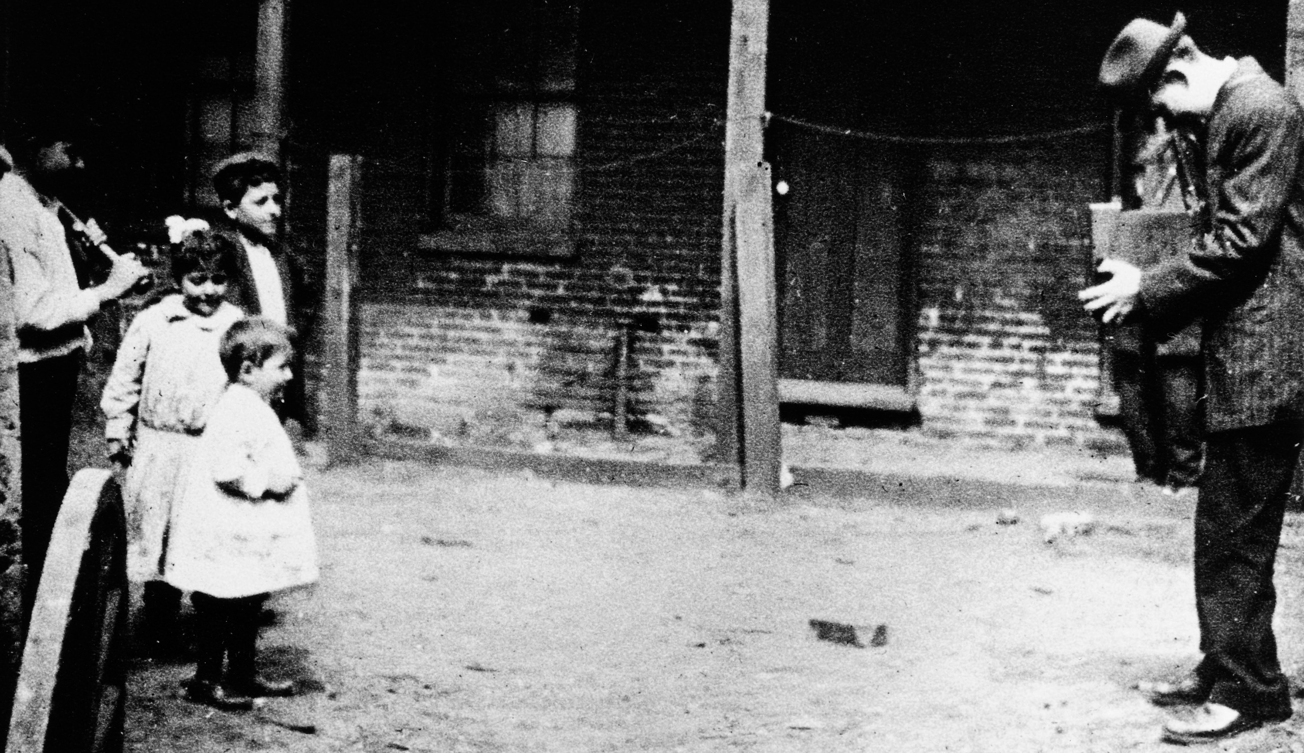 Lewis Wickes Hine with his camera, New York, c 1910s.