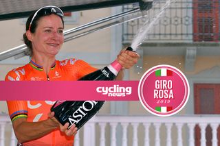 Marianne Vos (CCC-Liv) has won three stages so far at the Giro Rosa