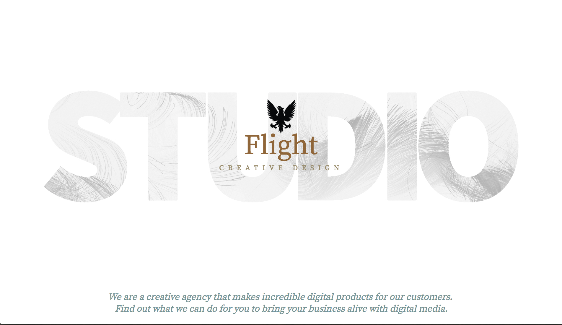 Interactive 3D typography