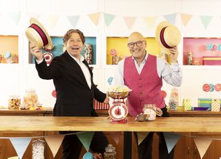 Gregg Wallace and John Torode on Celebrity MasterChef 2021