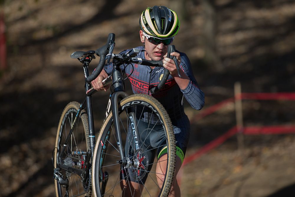 Fifteen year-old Andrew Schmidt won the Cat 2 race for the second day in a row, adding to an impressive string of recent victories. His margin of victory was more than a minute and a half