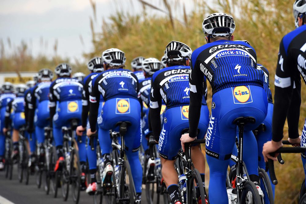 Etixx - Quick-Step in their 2016 race kit