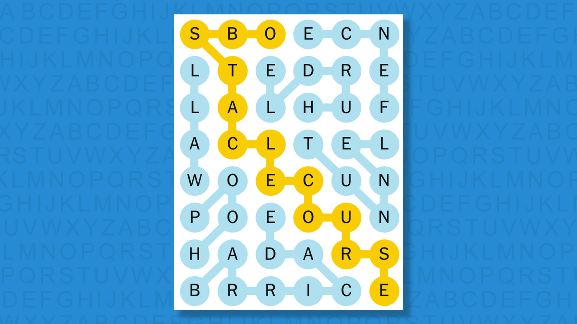 NYT Strands answers for game 751 on a blue background