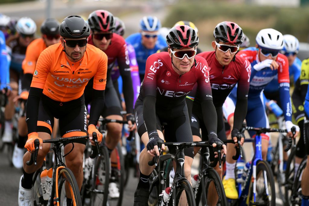 Volta a la Comunitat Valenciana 2020 stage 1 - Team Ineos and Michal Kwiatkowski