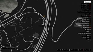 GTA Online Serial Killer Clue 5B – Black Van map
