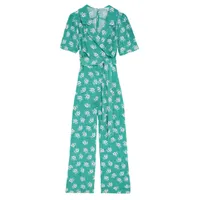 Ditsy Floral Wrap Jumpsuit, £69 | M&amp;S x Ghost