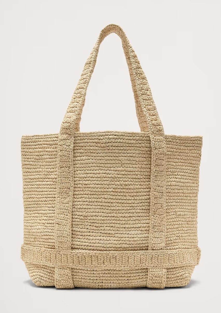 Banana Republic, Straw Traveler Tote by Hat Attack