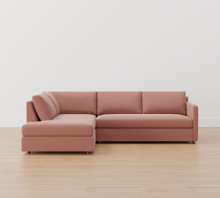 pink sectional