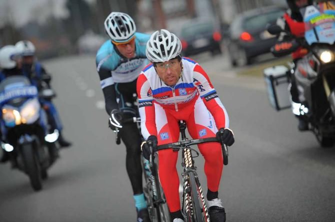 Luca Paolini (Katusha) leads the break