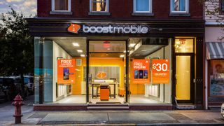 Boost Mobile retail storefront