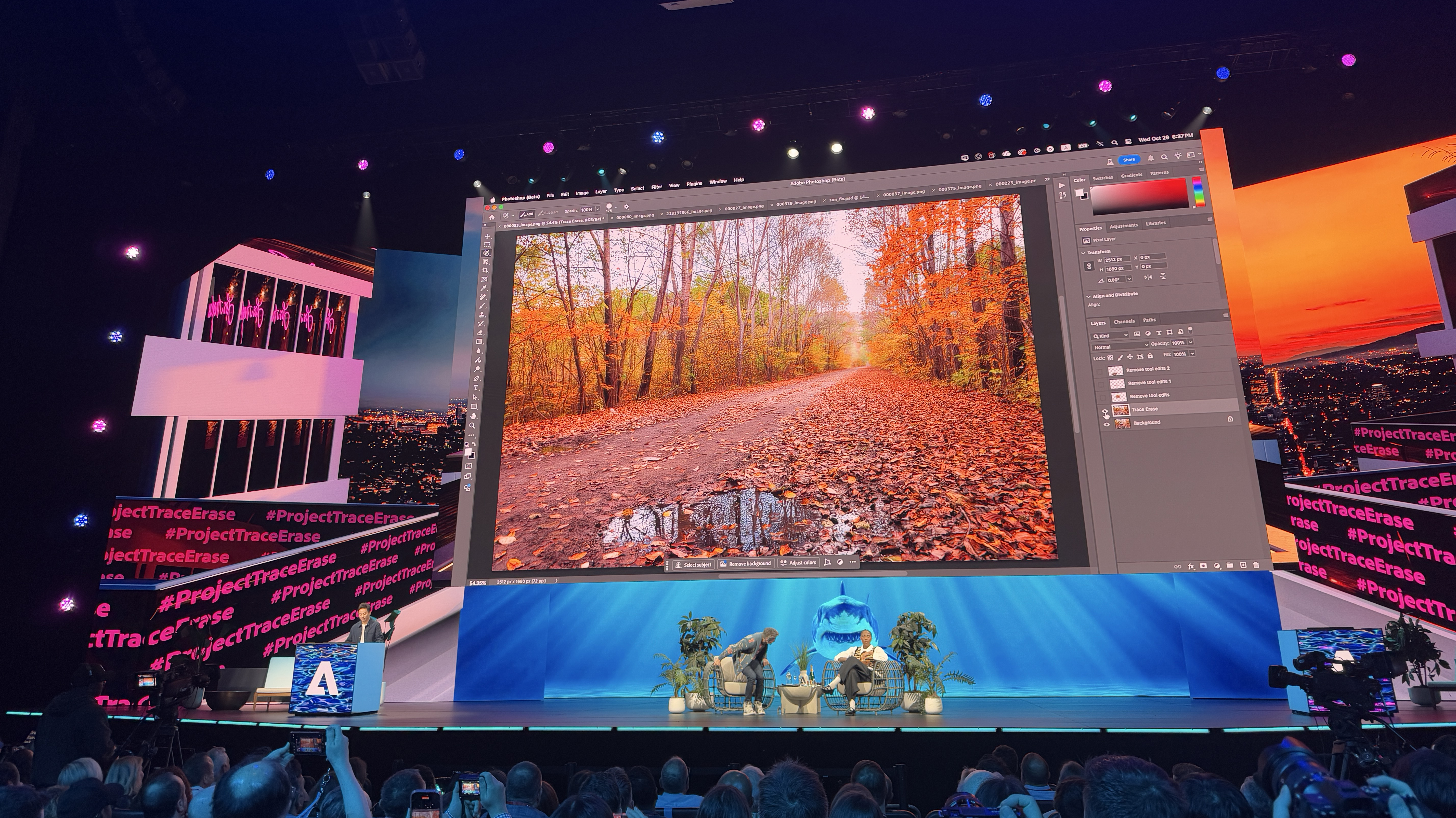 Adobe Max Sneaks Project Trace Erase