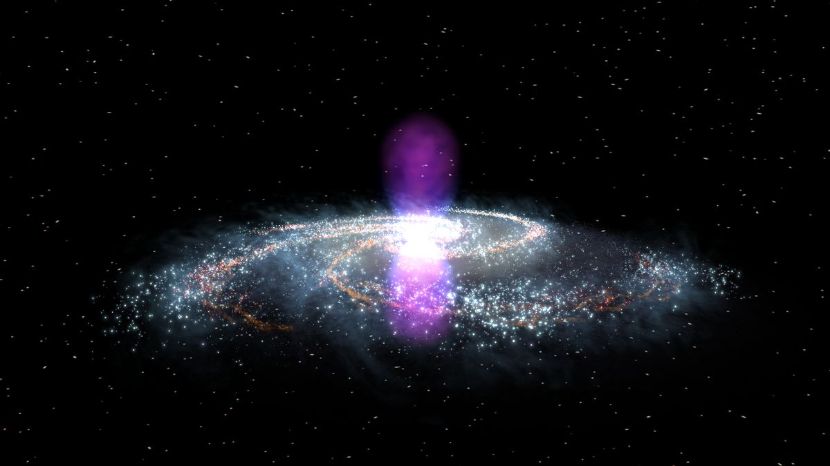 Early Earthlings May Have Watched The Galaxy's Center Explode 3.5 ...