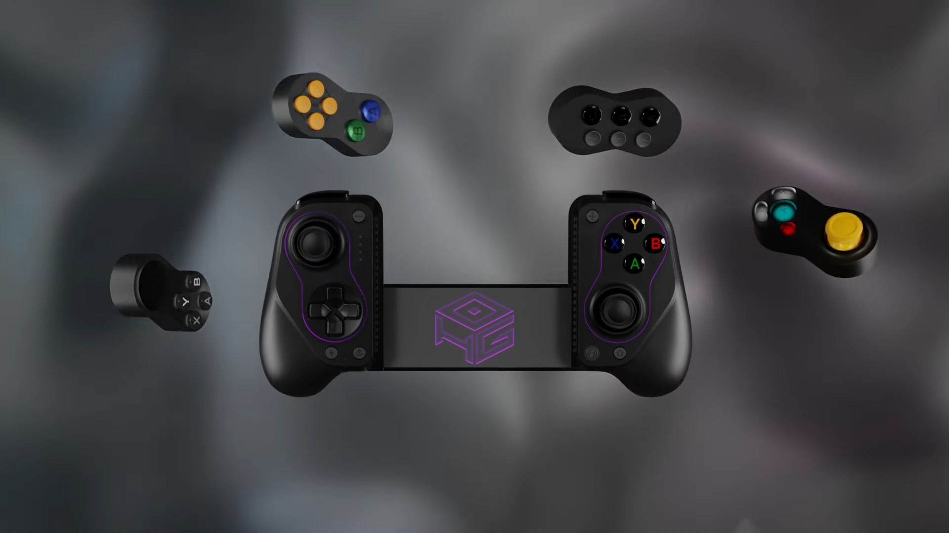 The GameSir/HyperKin X5 Alteron and some of its swappable modules