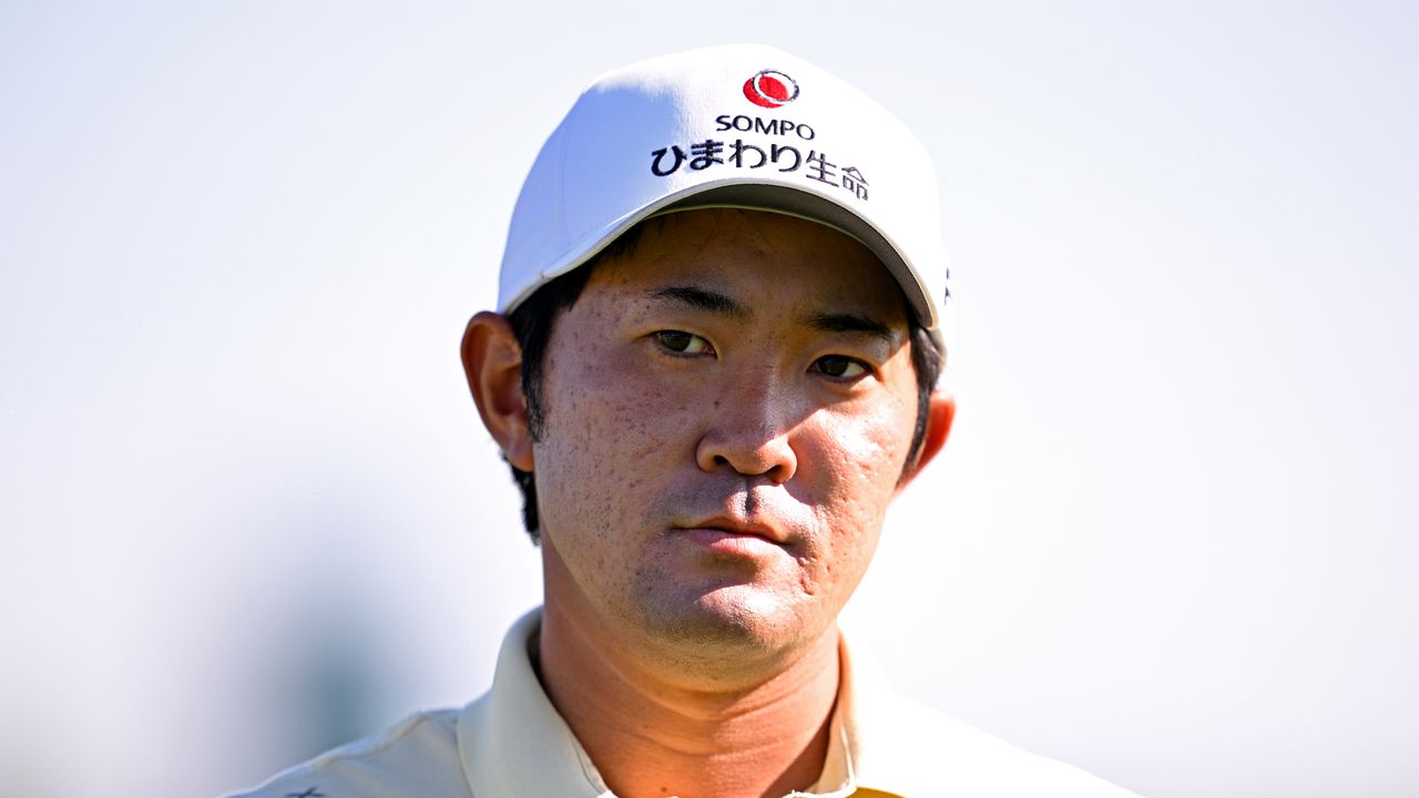 Takumi Kanaya looks on during the PGA Tour&#039;s Mexico Open in 2025