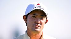 Takumi Kanaya looks on during the PGA Tour's Mexico Open in 2025