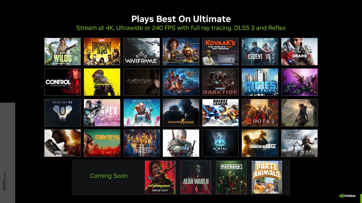 Nvidia Gamescom 2023 slide deck: DLSS 3.5 and more