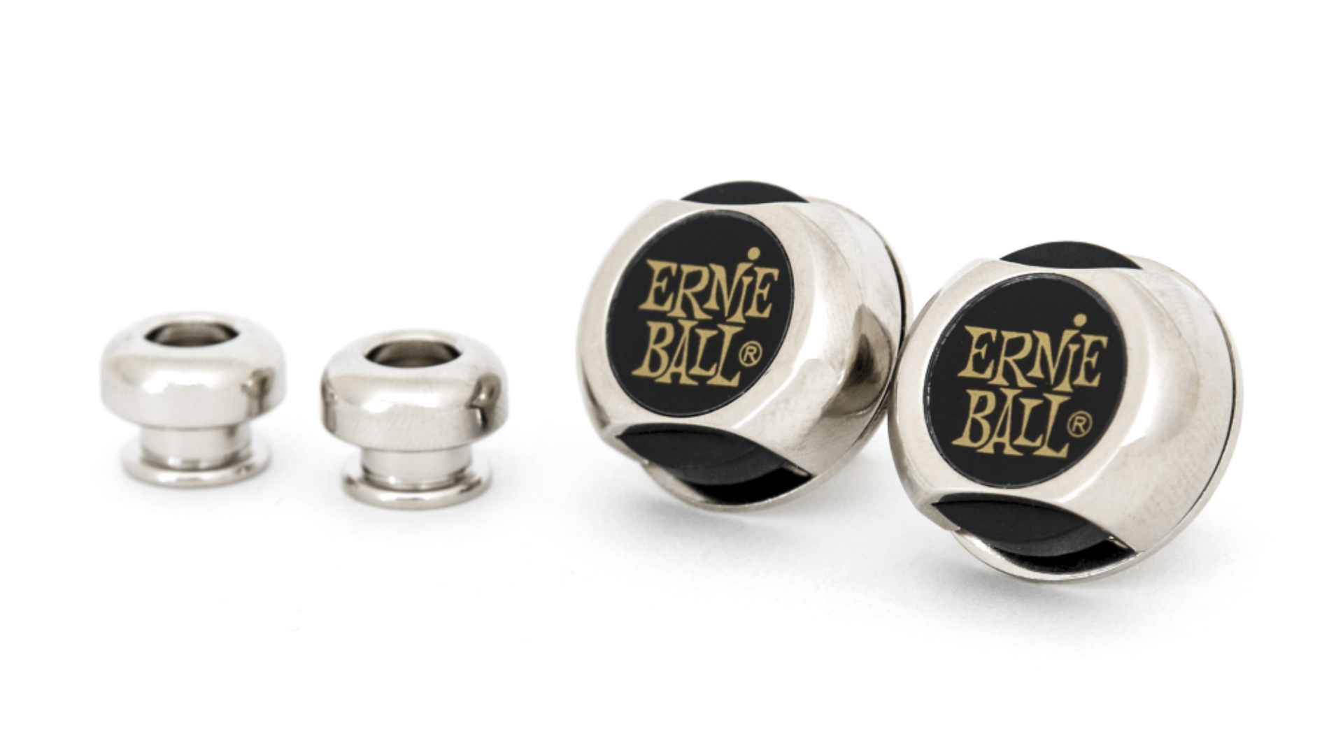 A pair of Ernie Ball Super Locks