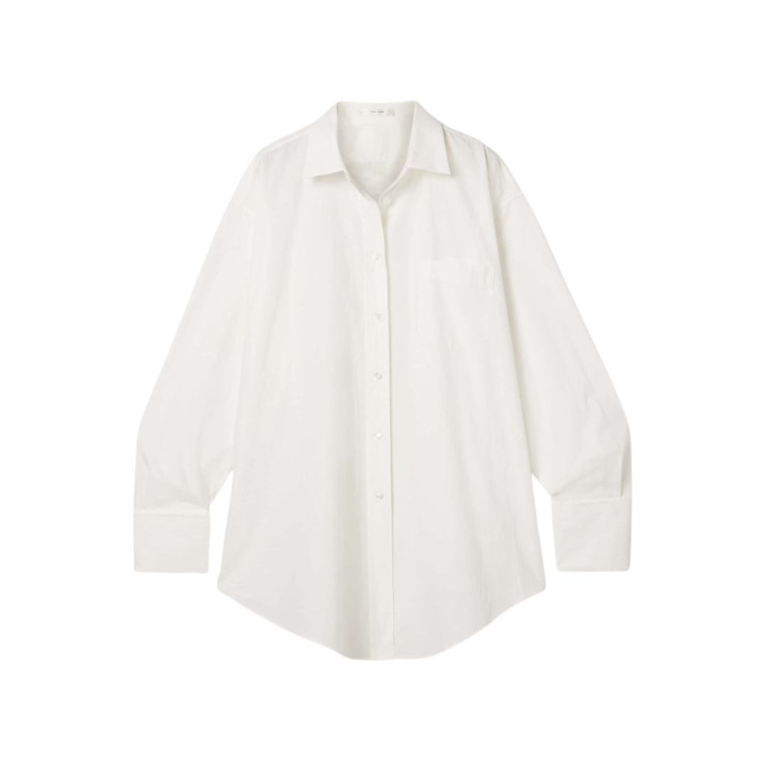 THE ROW, Ment Oversized Cotton-Poplin Shirt