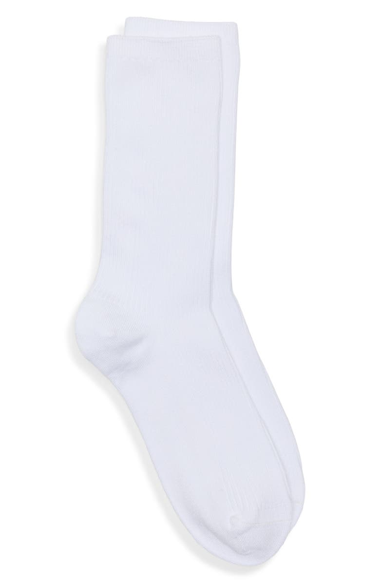 Everyday Rib Crew Socks