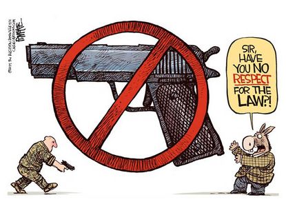 Editorial cartoon Fort Hood shooting