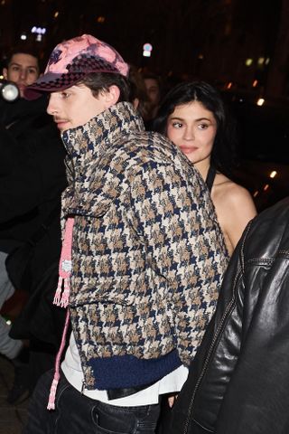 Timothee Chalamet and Kylie Jenner on a date in Paris