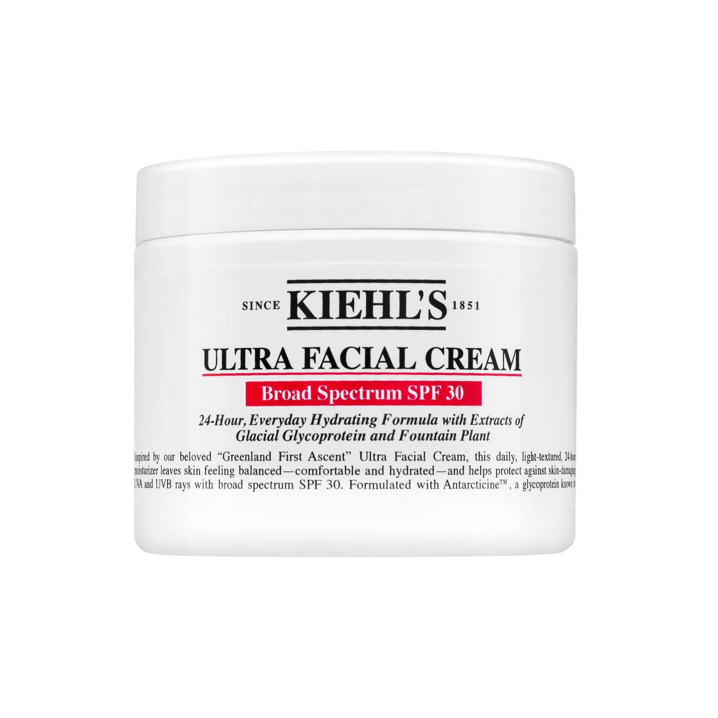 Kiehl's Since 1851 Ultra Facial Cream Broad Spectrum SPF 30