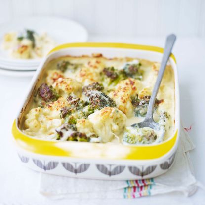 Broccoli and Cauliflower Bake recipe-Vegetable recipes-recipe ideas-new recipes-woman and home