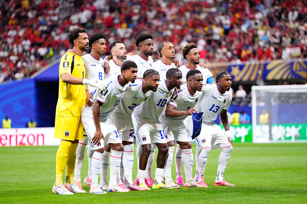 Players of Cape Verde pose for the photo during the FIFA World Cup 2026 Group H match between Spain at Atlanta Stadium on June 15, 2026