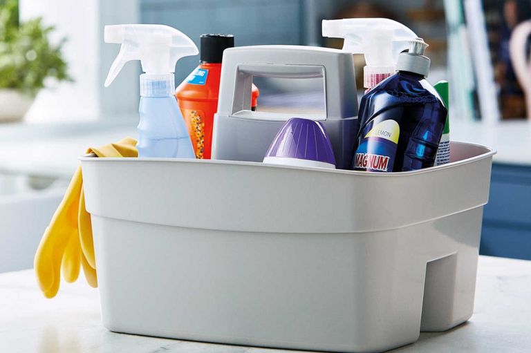 Aldi is selling a Mrs Hinch cleaning caddy dupe – get it here | Real Homes