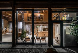 outside looking in at Shiyuan by Days in YARD Studio