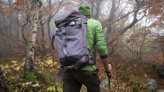 a rucksack with long straps