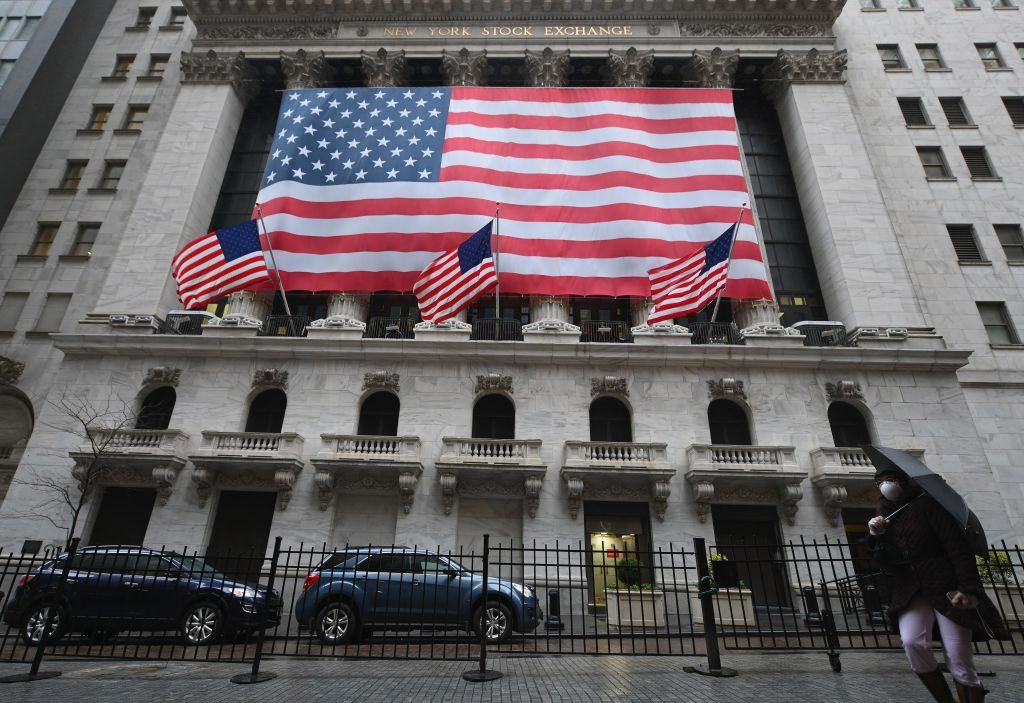 The New York Stock Exchange.