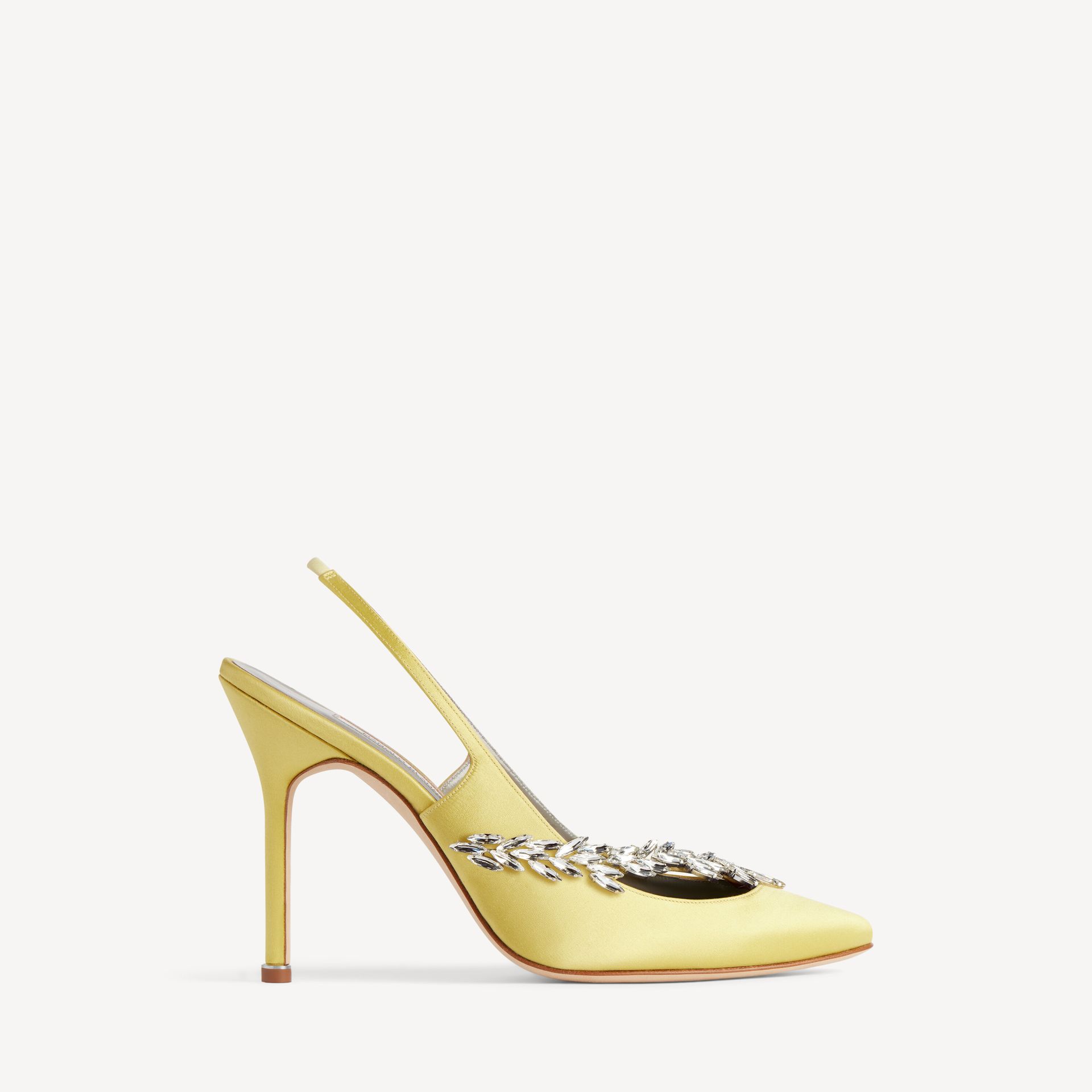 Women's Balenciaga | Manolo Blahnik Slingback in Lime