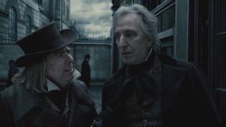 Timothy Spall and Alan Rickman in Sweeney Todd