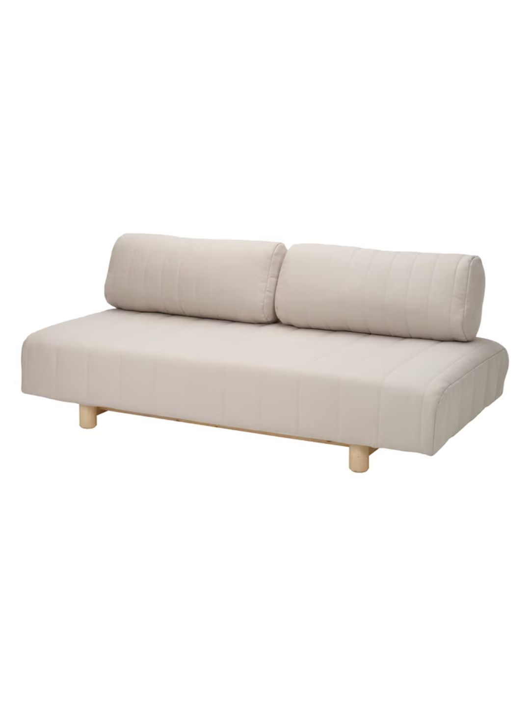 IKEA, Ikea Ps 2026 3-Seat Sofa-Bed - Skiftebo Light Grey-Beige