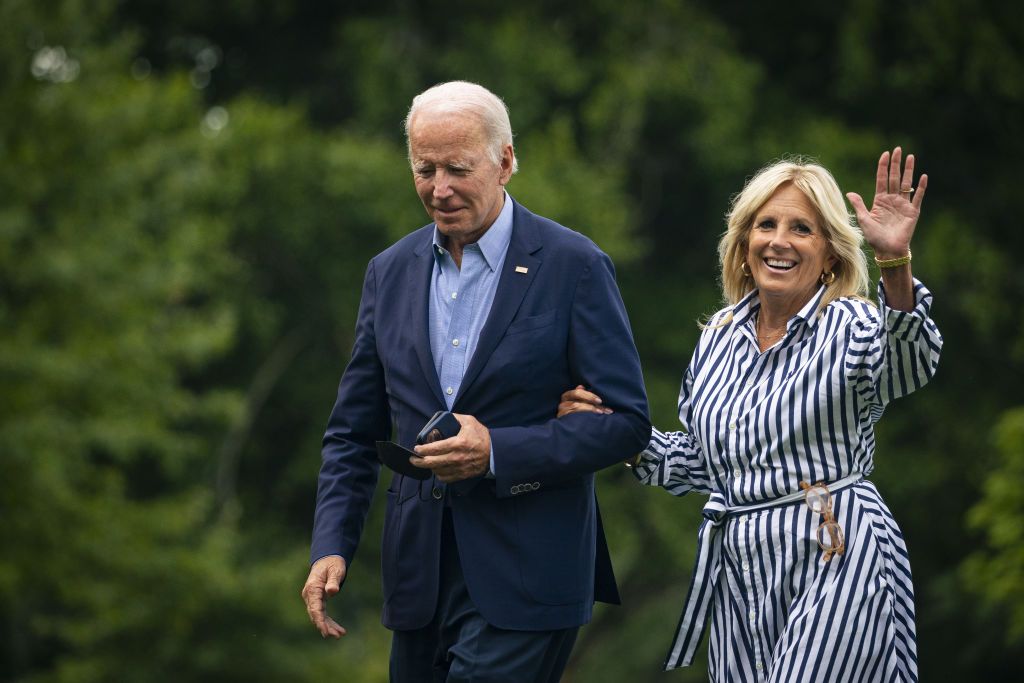 Joe Biden and Jill Biden.