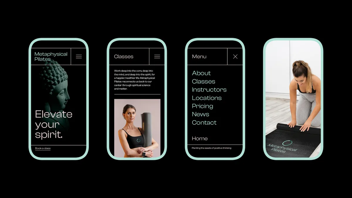 Metaphysical Pilates app by David Airey