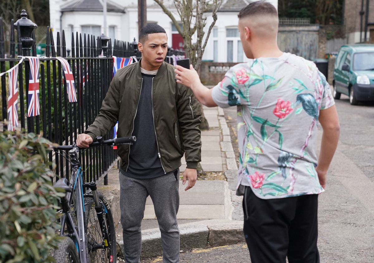 EastEnders Keegan Baker Shakil Kazemi