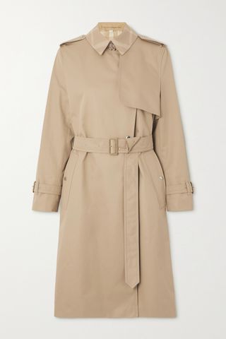 Sandridge belted cotton-gabardine trench coat