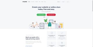 A screenshot from Mozello, one of the best free website builders