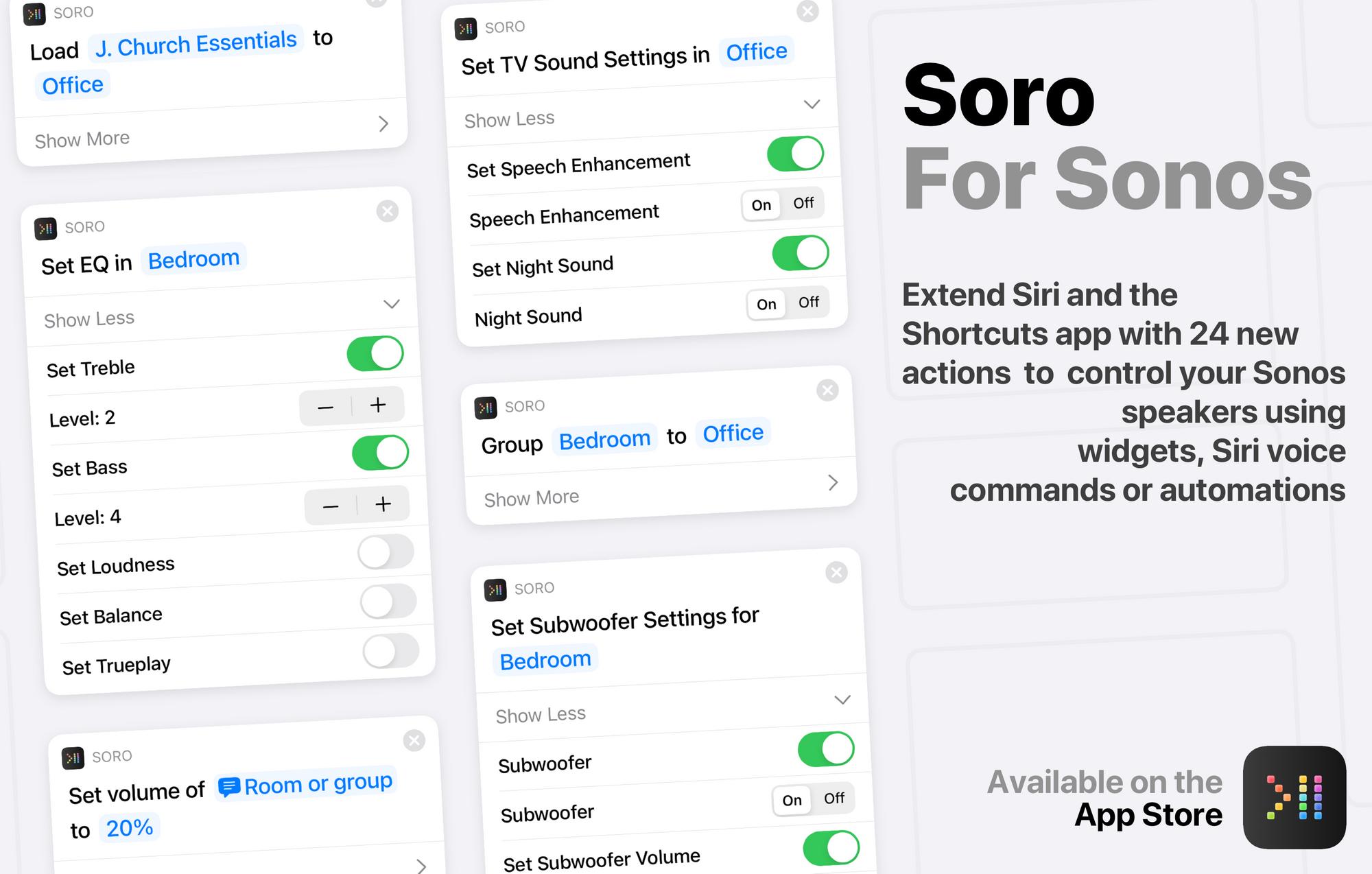 Mars regeren groef Soro adds Siri and Shortcuts support to your Sonos speakers | iMore