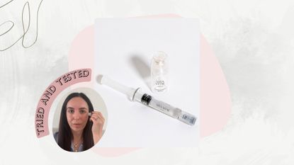 beauty editor tries at home microneedling with vita vitae pictured